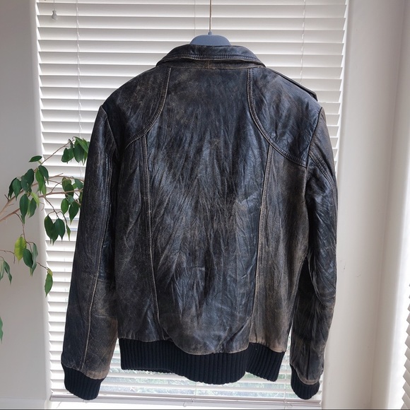 Zara Leather Jacket - Picture 5 of 6
